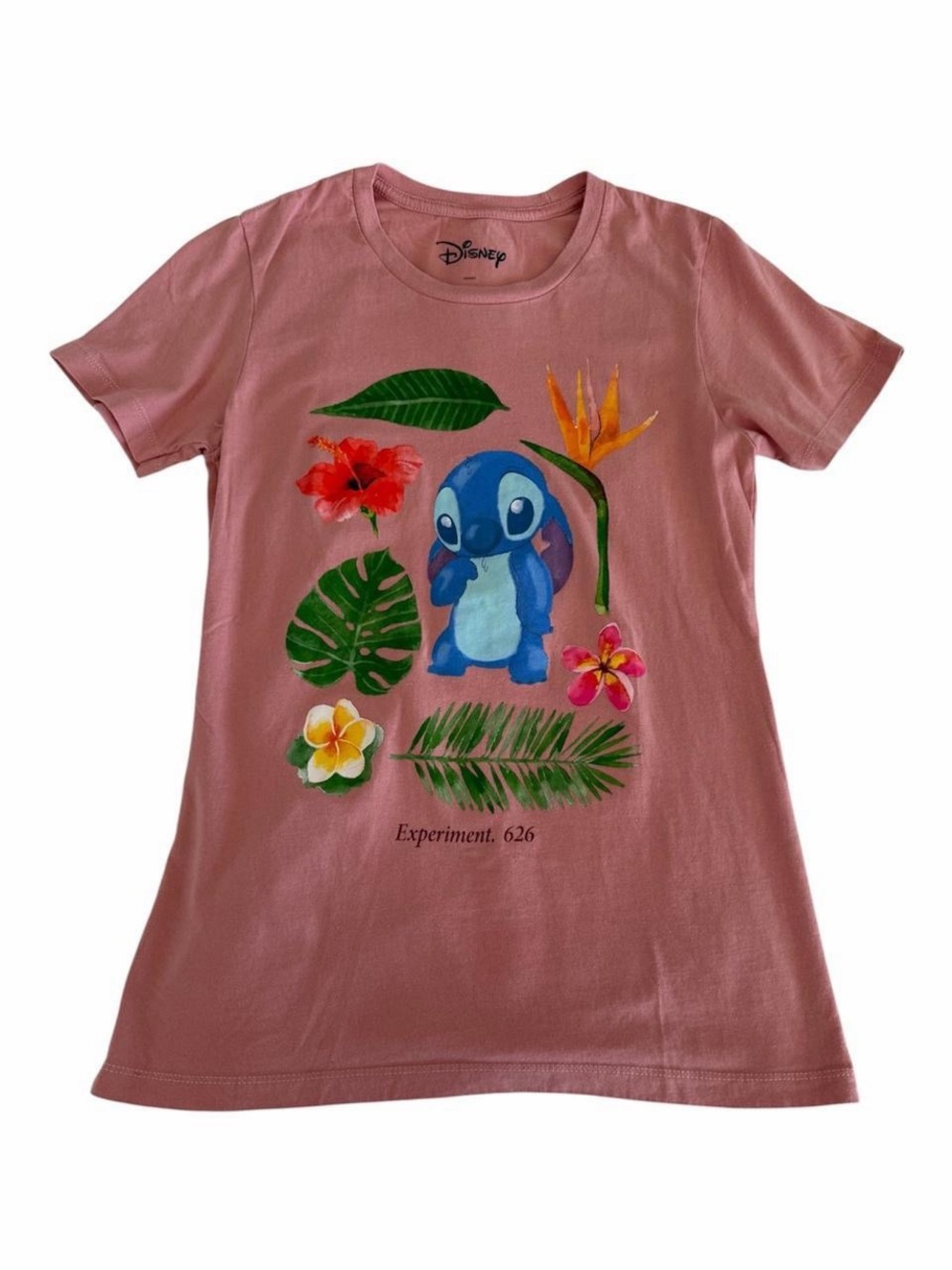 Disney Lilo & Stitch "Experiment 626" Graphic Tee - Dusty Rose (S) View 5